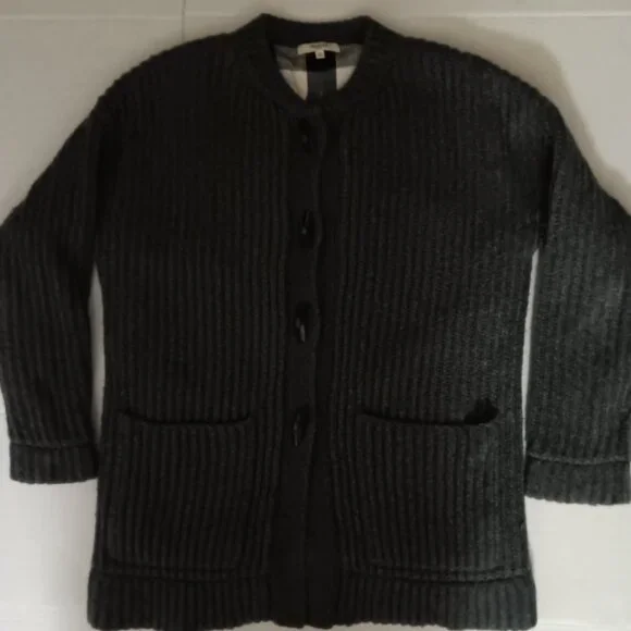 MADEWELL MERINO WOOL ALPACA BLEND CARDIGAN SWEATER - Picture 10 of 14